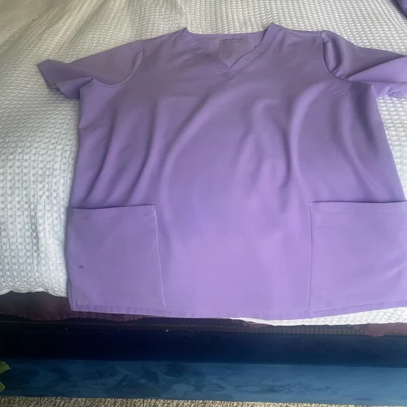 Purple Scrub Set - Picture 3 of 6
